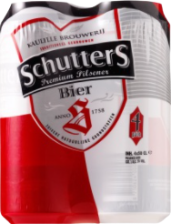 Schutters 4pack met blikken van 50cl
